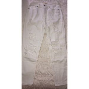 Pacsun distressed mom jeans